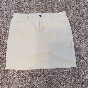 Eddie Bauer tan skort, size 10.